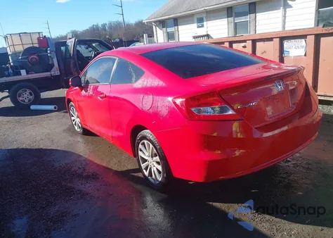 2012 Honda Civic Ex z USA, uszkodzony, nr VIN 2HGFG3B8XCH542122